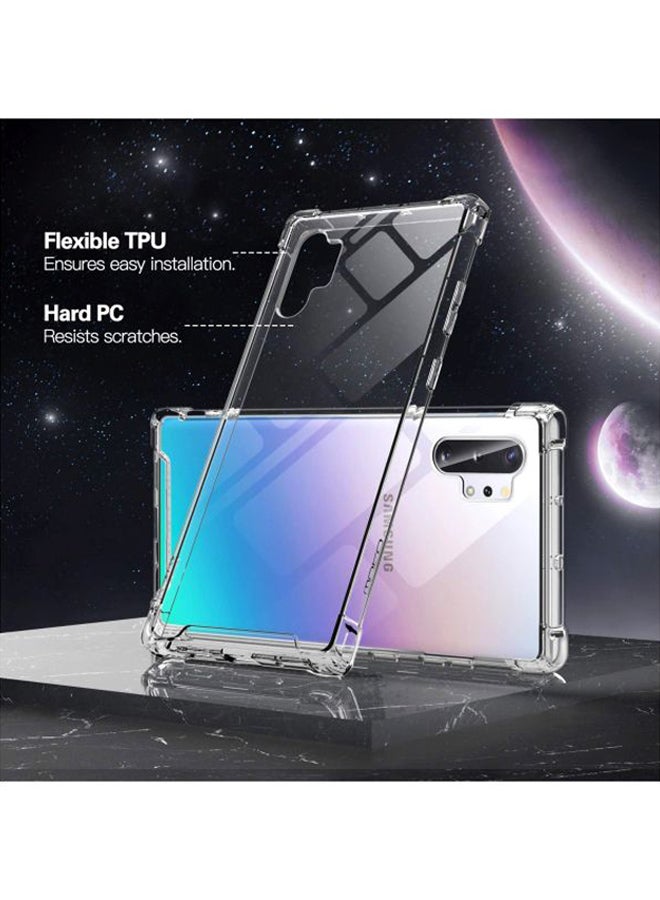 LNKOO Protective Case Cover For Note 10 Plus Clear  - Image 3