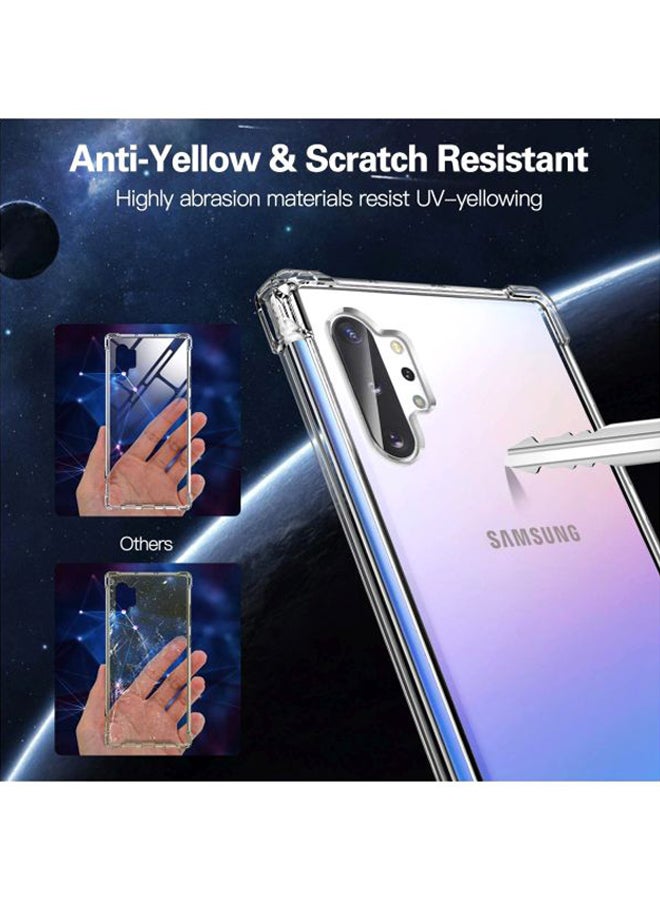 LNKOO Protective Case Cover For Note 10 Plus Clear  - Image 5
