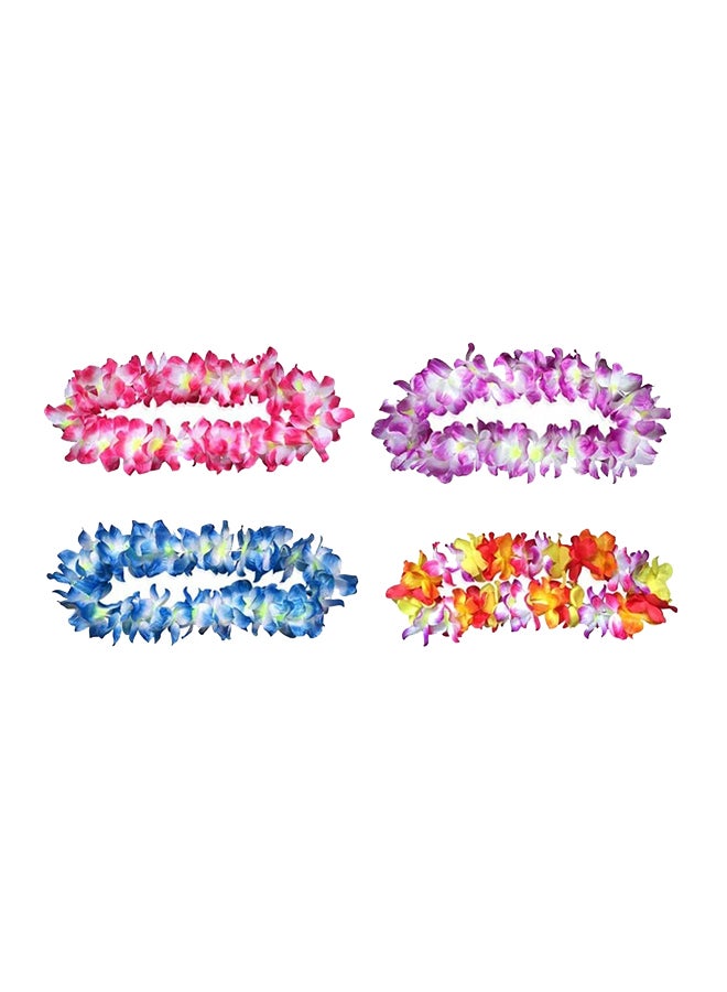 4-Piece Hawaiian Garlands 30 x 18cm - Image 1
