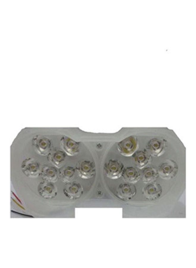 Car Rounded 2 Flash Lantern With 18 Led Bulb