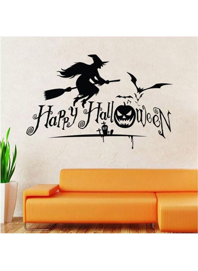Hallowmas Cartoon Wall Stickers Decal Home Decor Pvc Art Mural Black 58X55cm - Image 1