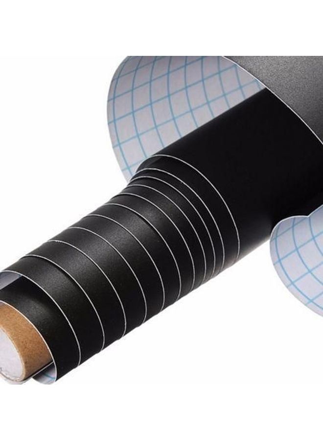 Generic - 45X200Cm  Board Sticker Wall Paper Decor Removable Vinyl Chalkboard Black 45*200cm - Image 1