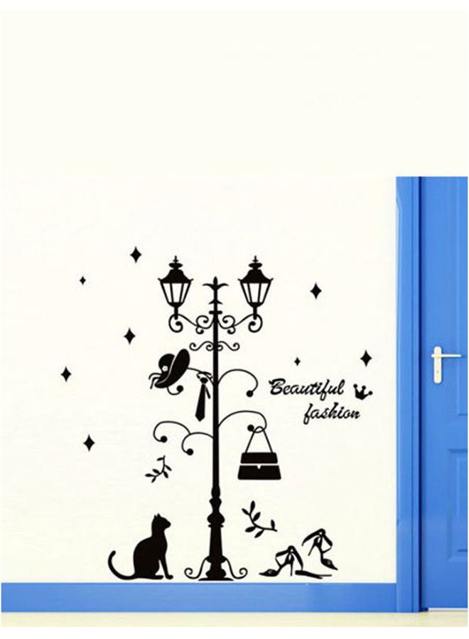 Cute Design Wall Stickers Black 115*110cm