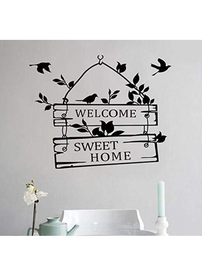 Removable Vinyl Decal Wallpapers Art Countryside Wall Stickers Black - Image 2