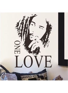 Wall Sticker  Bob Marley Black 90*60cm