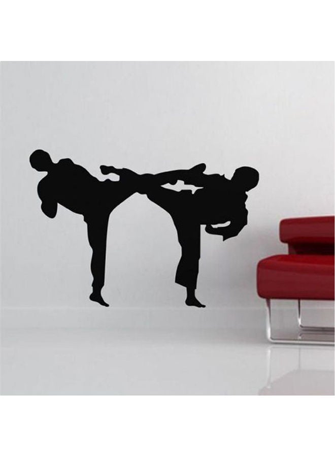 A Sticker To Paste On Walls, Glass, Wood, And All Room Doors Black 55*80cm