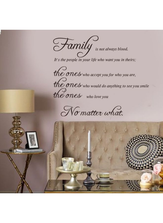 Generic - Once Upon A Time Wall Sticker Removable Decal  Quotes [8045] Black 44X58 - Image 1