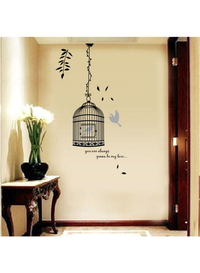 Stylish Living Room Bedroom Tv Wall Can Remove Decorative Stickers Black 60X90cm