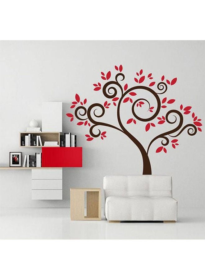 Tree Design Wall Decals For Living Room, Home Decor, Waterproof Wall Stickers Black 90X70cm