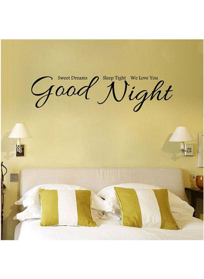 English word Living Room Wall Stickers Sofa background wall papers 24 Black 60X90cm - Image 1