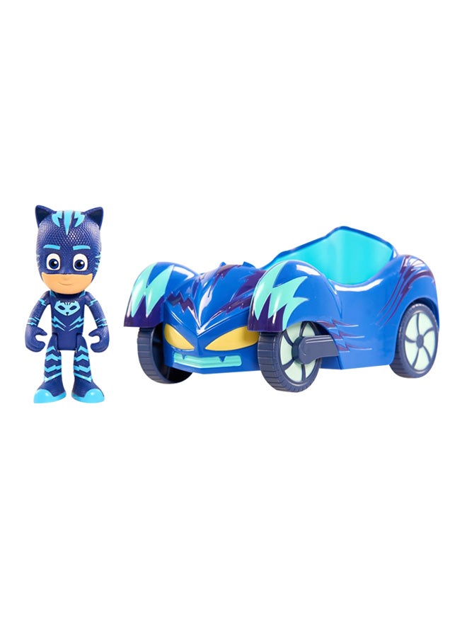 Beauenty Deluxe Vehicle Catboy Cat Car Toy 30.5x14x25.4cm - Image 1
