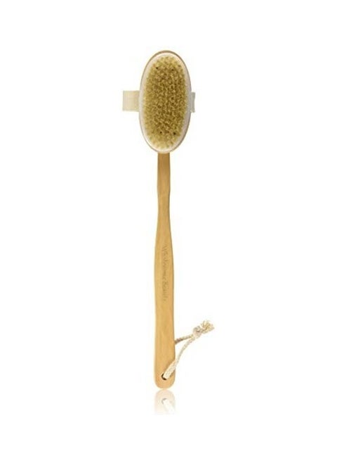 Dry Skin Body Brush Brown 16inch