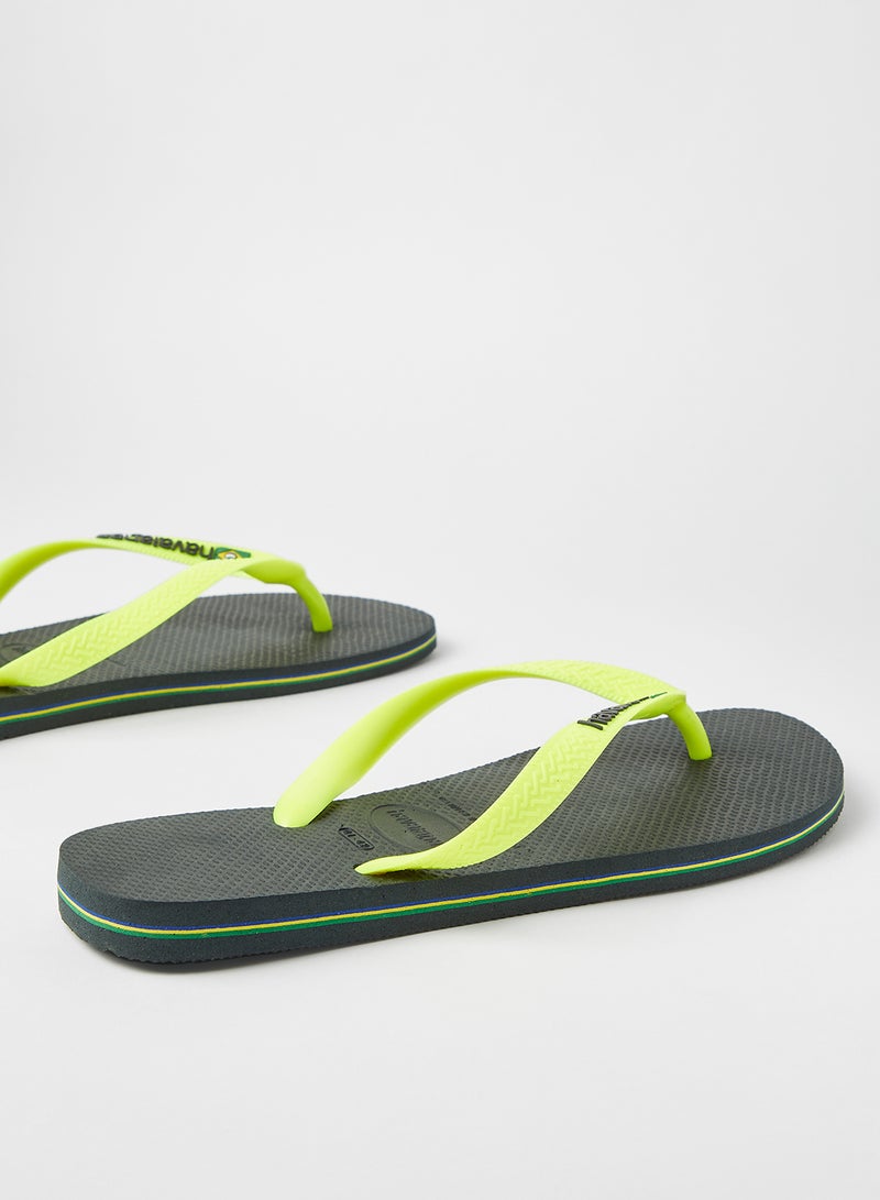 havaianas - Brasil Flip Flops New Graphite - Image 1