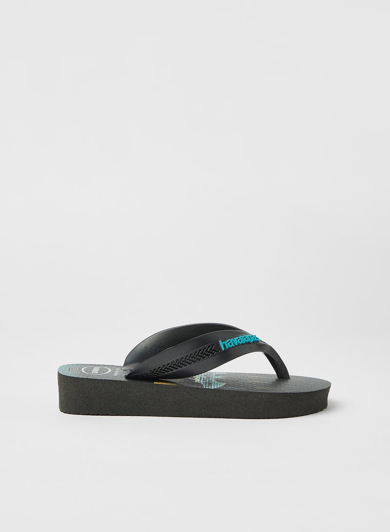 havaianas - Kids Max Herois Flip Flops Black - Image 1
