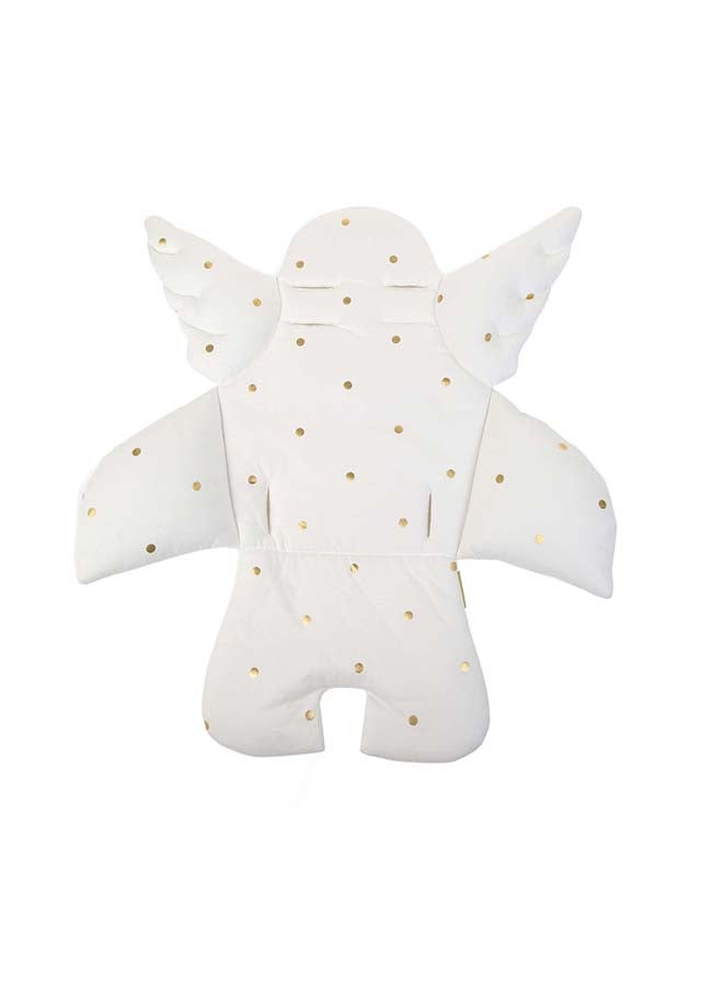 CHILDHOME - Evolu 2 & Lambda - Universal Seat Cushion Jersey Gold Dots - Image 1
