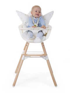 CHILDHOME Evolu 2 & Lambda - Universal Seat Cushion Jersey Gold Dots  - Image 4