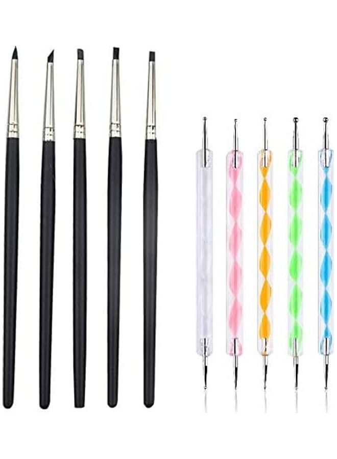 COMIART - 5-Pack Clay Shaper Ball Stylus Dotting Tool Set - Image 1