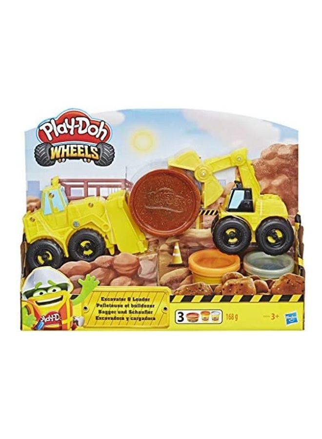 Play-Doh - E4294EU5 PD Excavator and Loader - Image 1