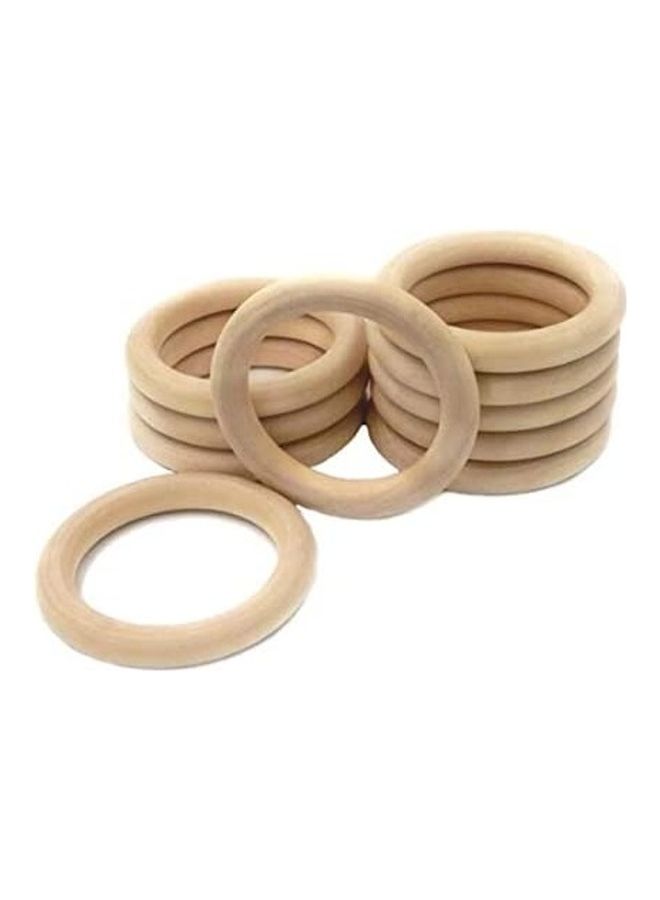 Numblartd 10- Piece Unfinished Teething Ring  - Image 2
