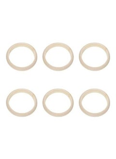 6-Piece Natural Round Ring for Art and Craft - v1614495601/N44780851A_1