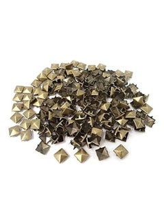 HONBAY 200-Piiece Brass Nail Heads Metal Punk for Craft 