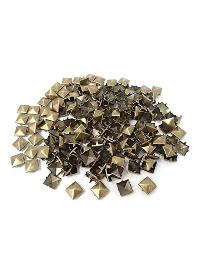 هونباي طقم رؤوس أظافر معدنية مصنوعة من النحاس مكون من 200 قطعة للحرف اليدوية