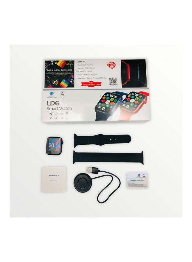 LD6 Series6 Smart Watch With Bluetooth Calling Red