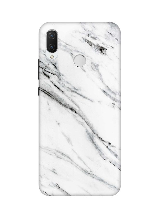 Stylizedd Snap Basic Series Matte Finish Case Cover For Huawei Nova 3i Marble Print Grey White - Image 1