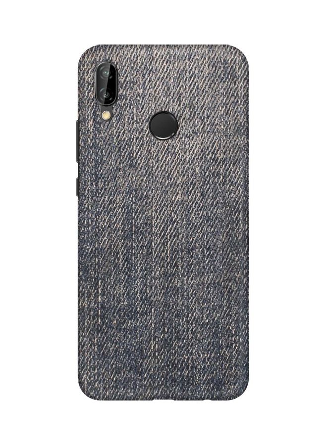 Stylizedd Snap Basic Series Matte Finish Case Cover For Huawei Nova 3 Dark Denim Print - Image 1