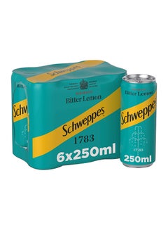 Bitter Lemon Can 250ml Pack of 6