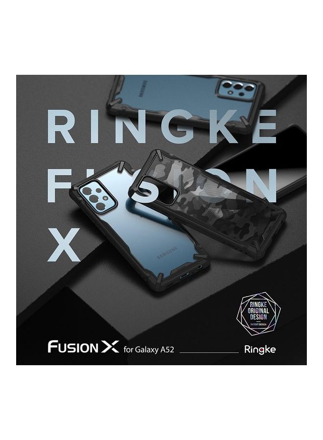 Ringke Protective Case Cover For Samsung Galaxy A52 5G Camo Black - Image 2