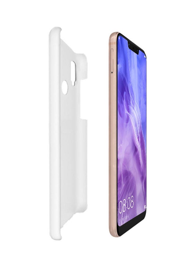 Stylizedd Snap Basic Series Matte Finish Case Cover For Huawei Nova 3 Marble Print Grey Classic - Image 2