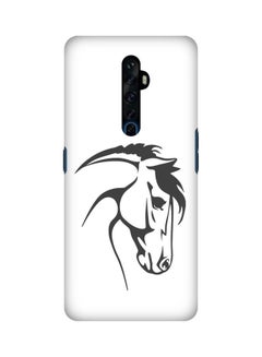 Snap Basic Series Printed Case Cover For Oppo Reno2 Arab Stallion
