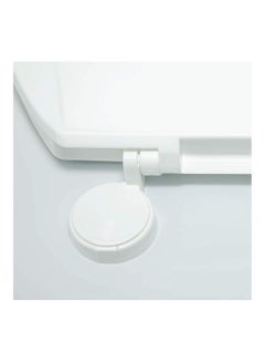 Uni flo Toilet Seat Lid Cover White 40x36cm  - Image 5