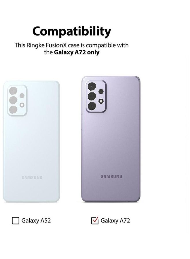 Ringke Protective Case Cover For Samsung Galaxy A72 5G Black  - Image 2