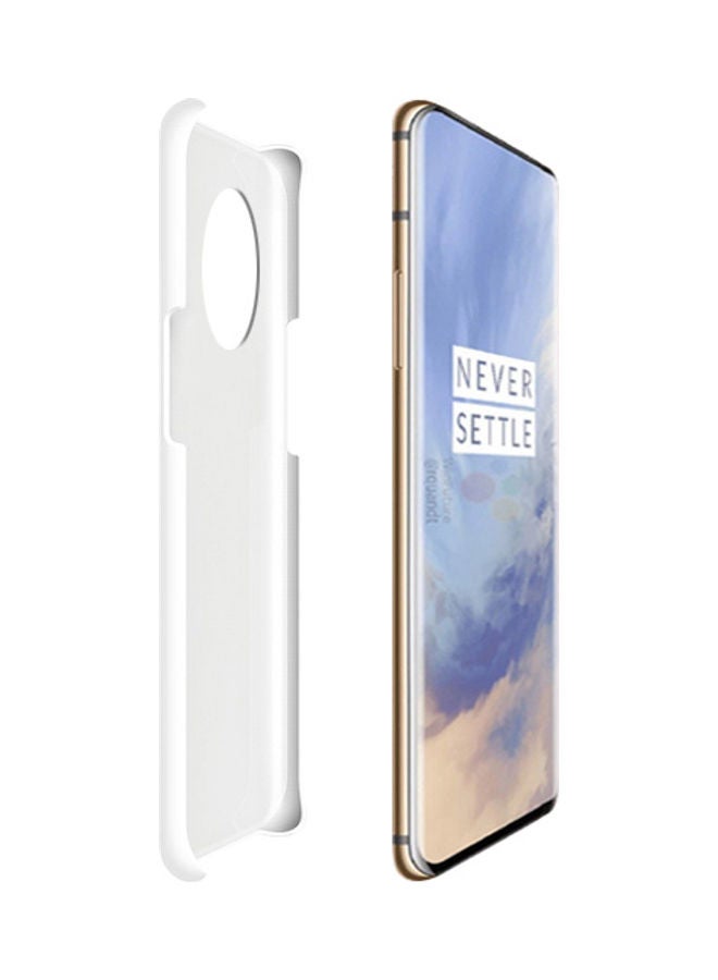 Stylizedd - Stylizedd OnePlus 7T Case Slim Snap Basic Series Customized Mobile Cover Hard PC Shield Matte Finish Print [Designed for OnePlus 7T] - Eye Test Multicolour - Image 1