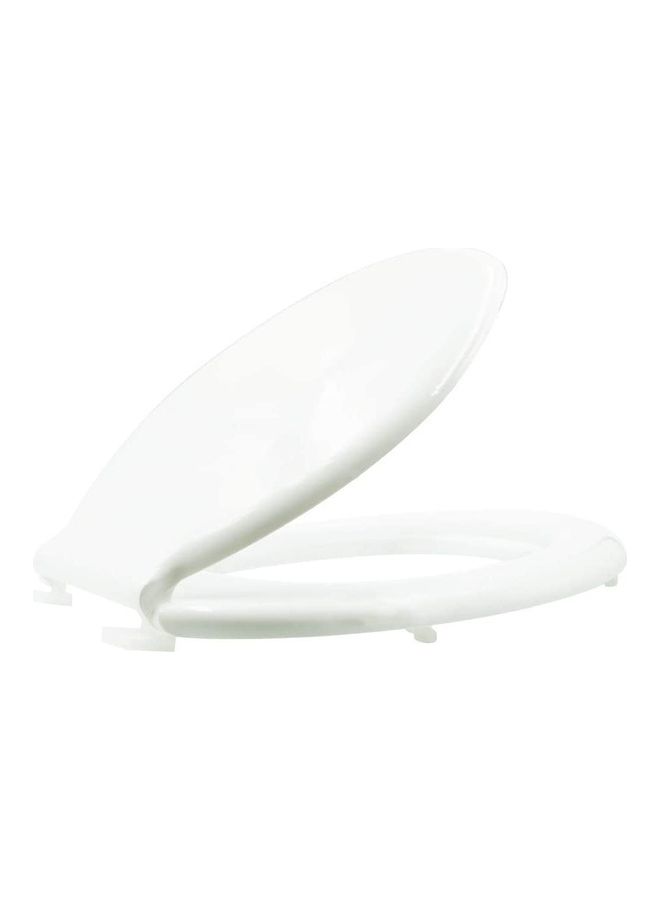 Uni flo Toilet Seat Lid Cover White 45x36.5cm  - Image 1
