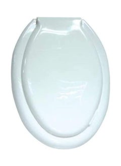 Uni flo Toilet Seat Lid Cover White 45x36.5cm  - Image 3