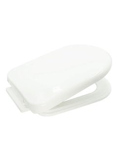 Uni flo Toilet Seat Lid Cover White  - Image 1