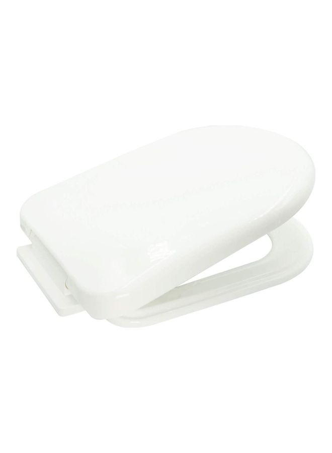 Uni flo Toilet Seat Lid Cover White  - Image 1