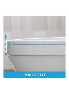 Uni flo Toilet Seat Lid Cover White  - Image 2