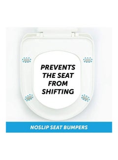 Uni flo Toilet Seat Lid Cover White  - Image 5