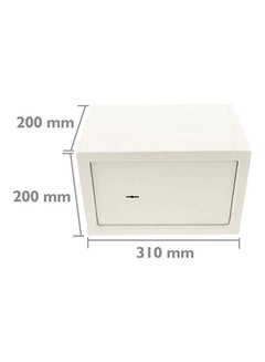 Rubik Safe Box White 20x31x20cm  - Image 2