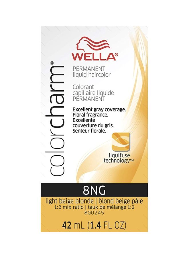 ويلا لون شعر كولور تشارم سائل ودائم 8NG ذهبي بيج فاتح - Image 1