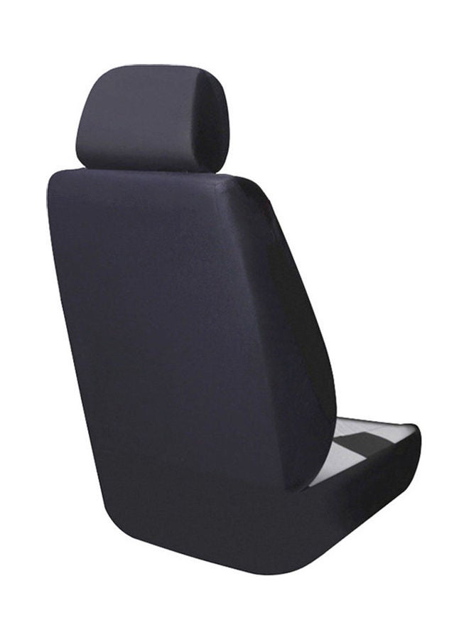 طقم أغطية مقاعد أمامية وخلفية للسيارة تناسب جميع السيارات مكون من 9 قطع - Image 2