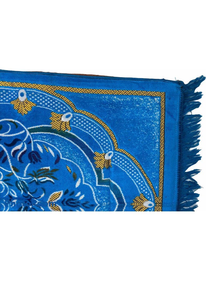سجادة صلاة أزرق/أصفر - Image 4