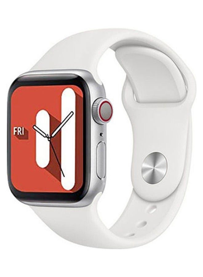 U78 Silicone Smart Watch With Oxygen Level-& Calls Supports The Arabic Language Compatible With Android And IOS White - Image 1