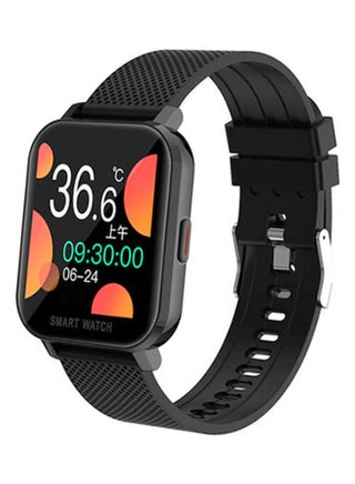 MT28 Smart Watch With Body Temperature-Oxygen Level-Measures Heart Rate-Blood Pressure – Calls & Messages Compatible With Android And IOS Black - v1614511244/N44786834A_1