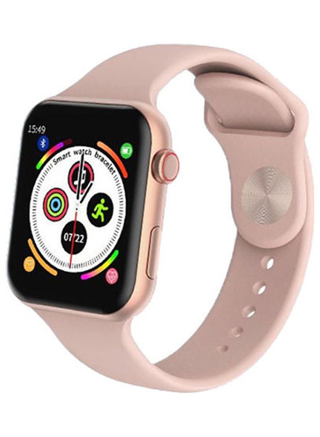 K90 Smart Watch Full Touch Screen, Massages & Calls Compatible With Android And IOS Rose Gold - Image 1