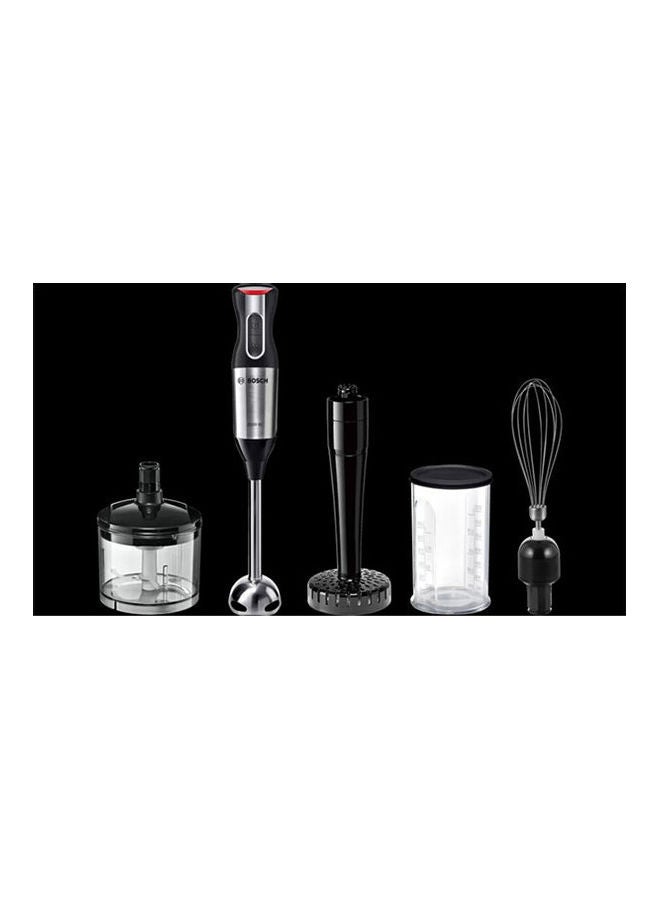 BOSCH Hand Blender MS6CM6155 Ergo Mix 1000 W Stainless Steel MS6CM6155 SilverBlack